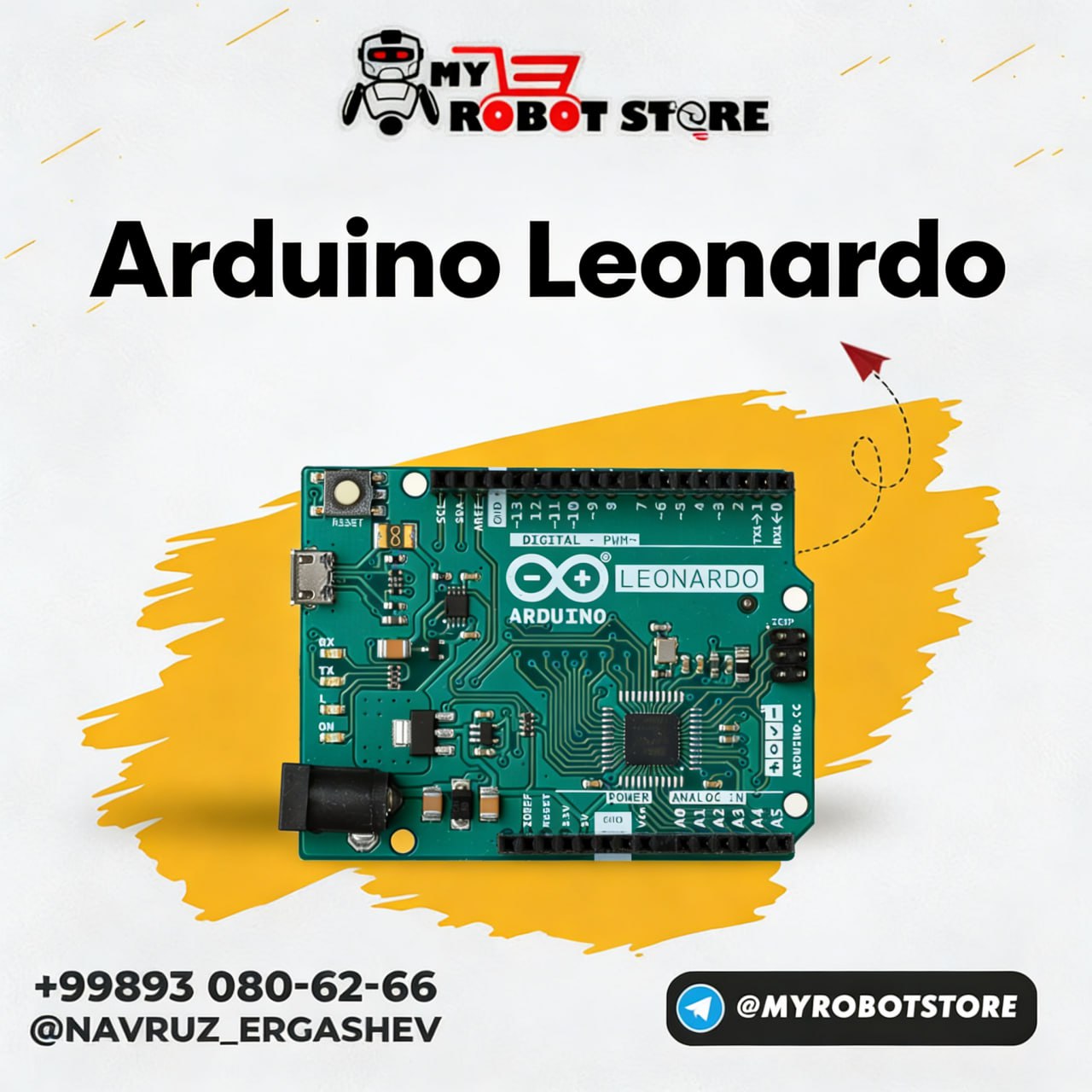Arduino Leonardo R3 (ATmega32u4)